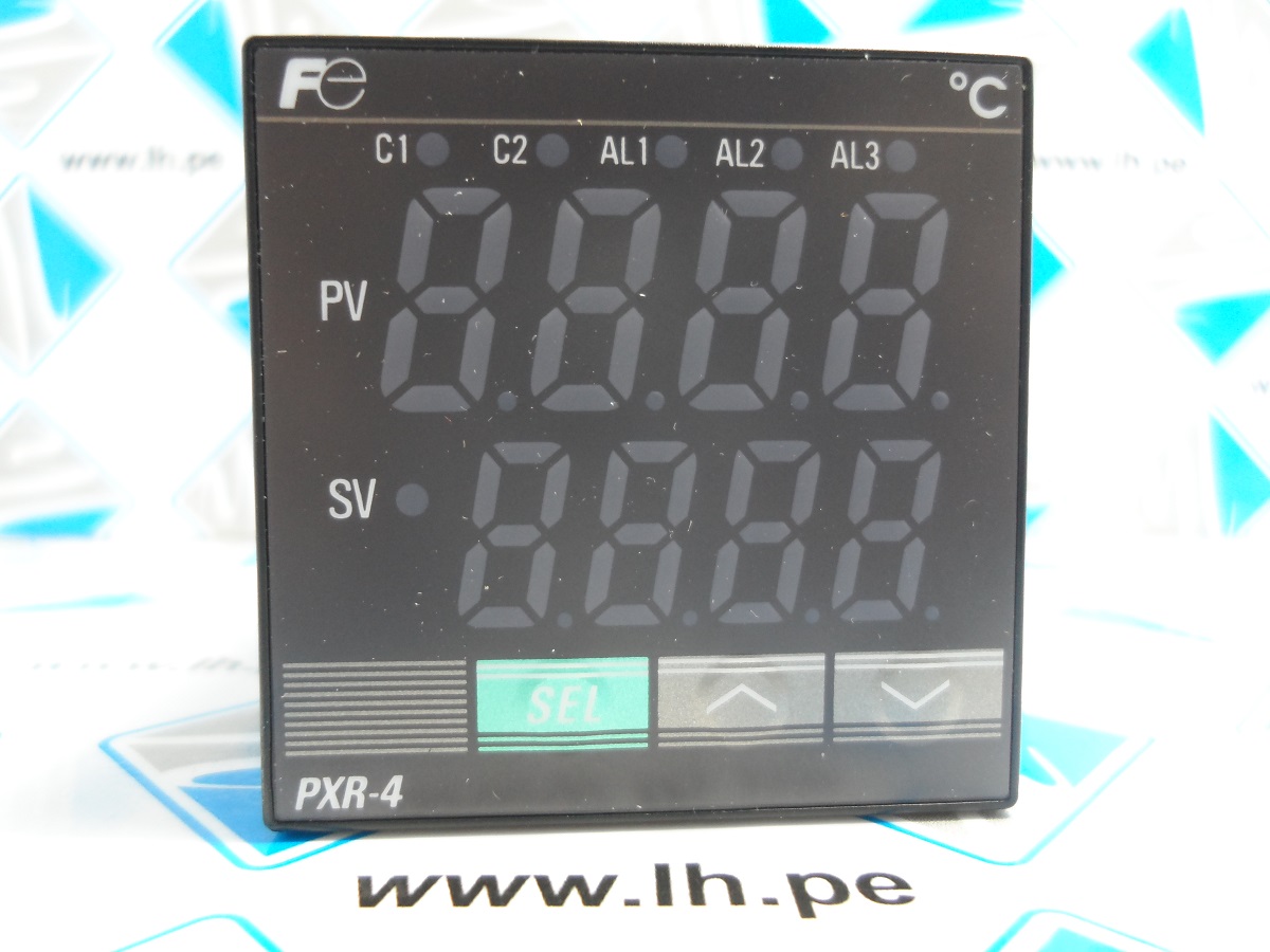PXZ-4 PXZ4-RAY2-5C000     Control de Temperatura Fuji PID, 48 x 48 (1/16 DIN)mm, 1 Output Relay